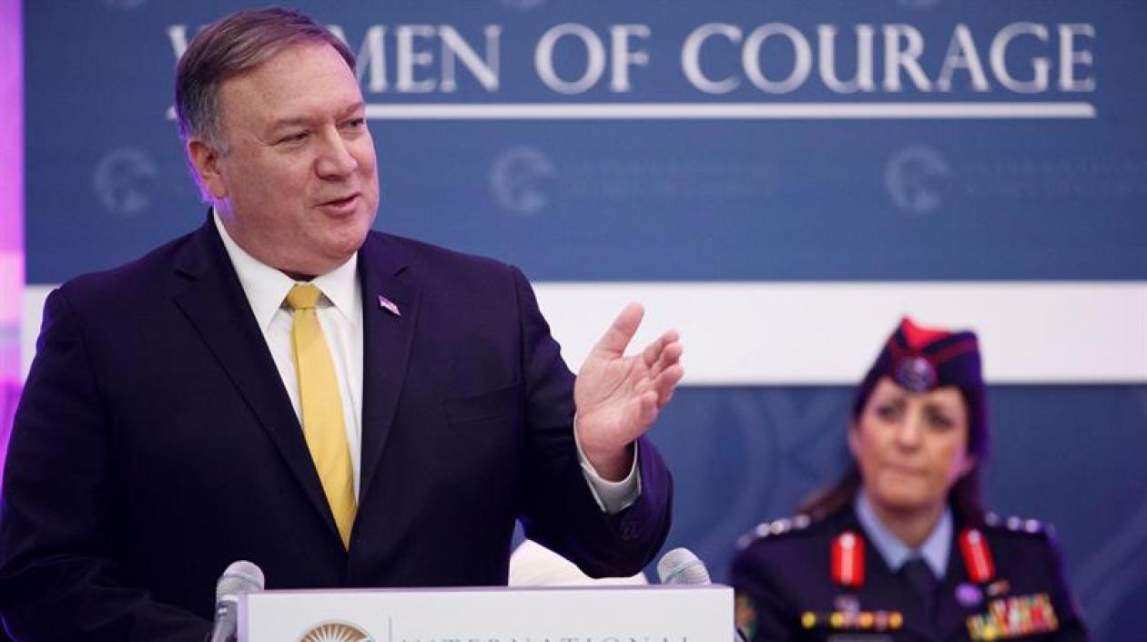 El secretario de Estado de EE.UU., Mike Pompeo. 