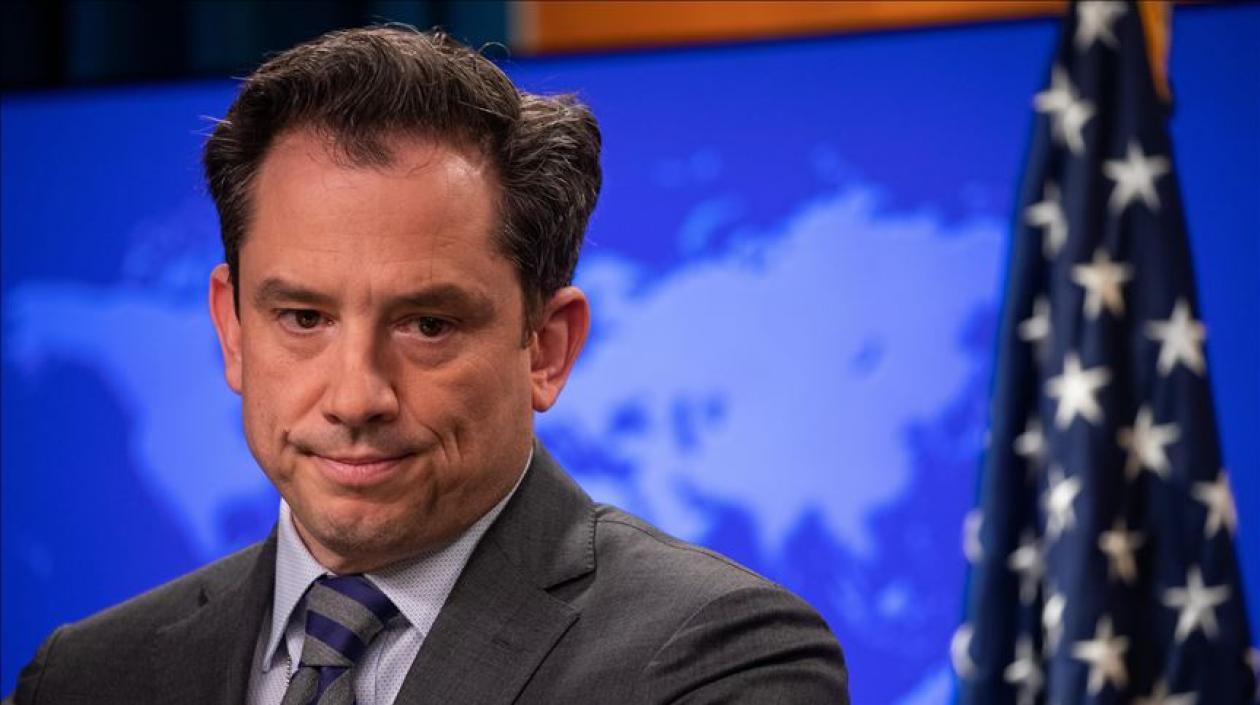 Robert Palladino, vocero del Departamento de Estado de Estados Unidos