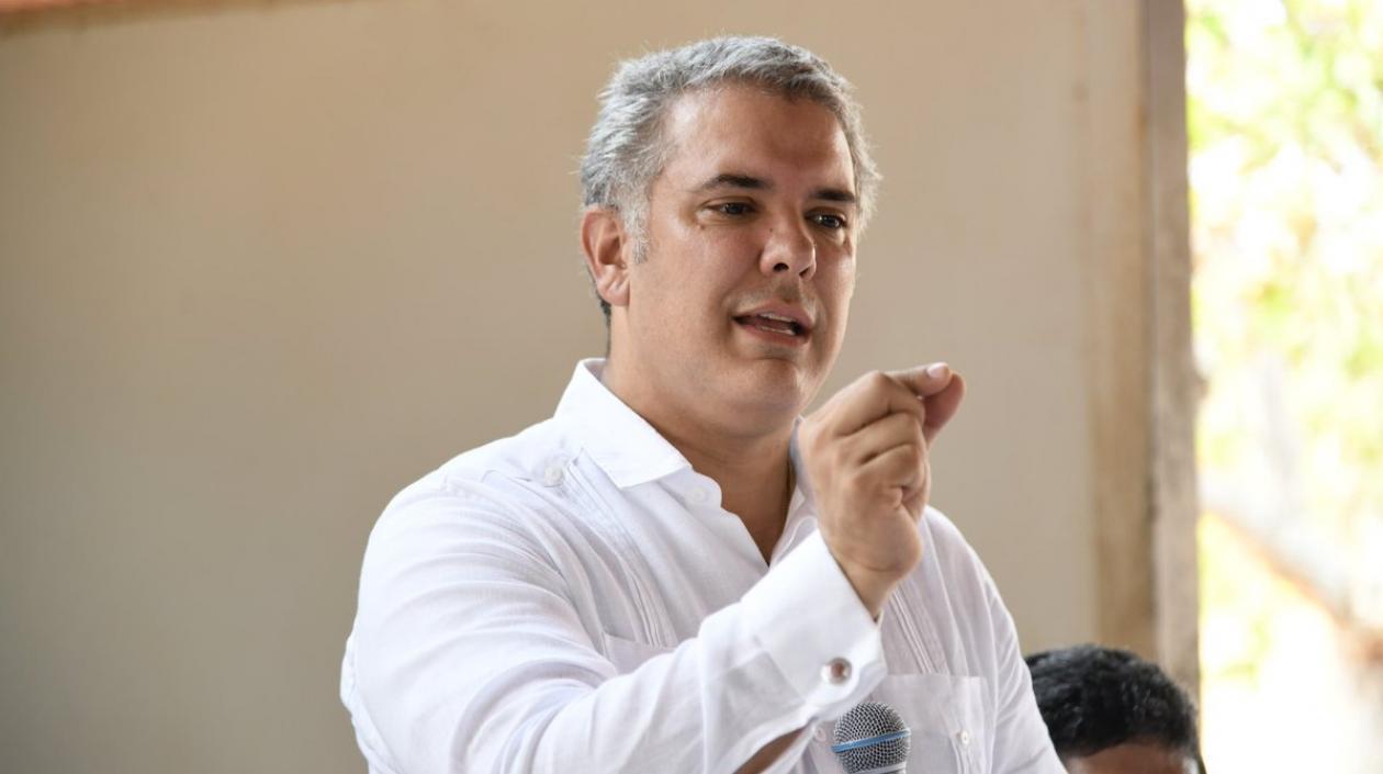 El Presidente de la República, Iván Duque.