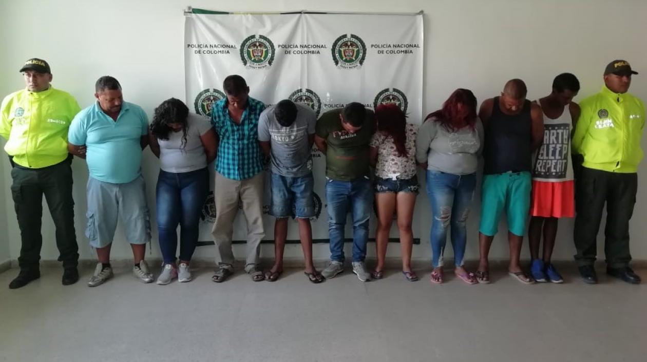 Estos son los capturados en Sabanalarga y Palmar.