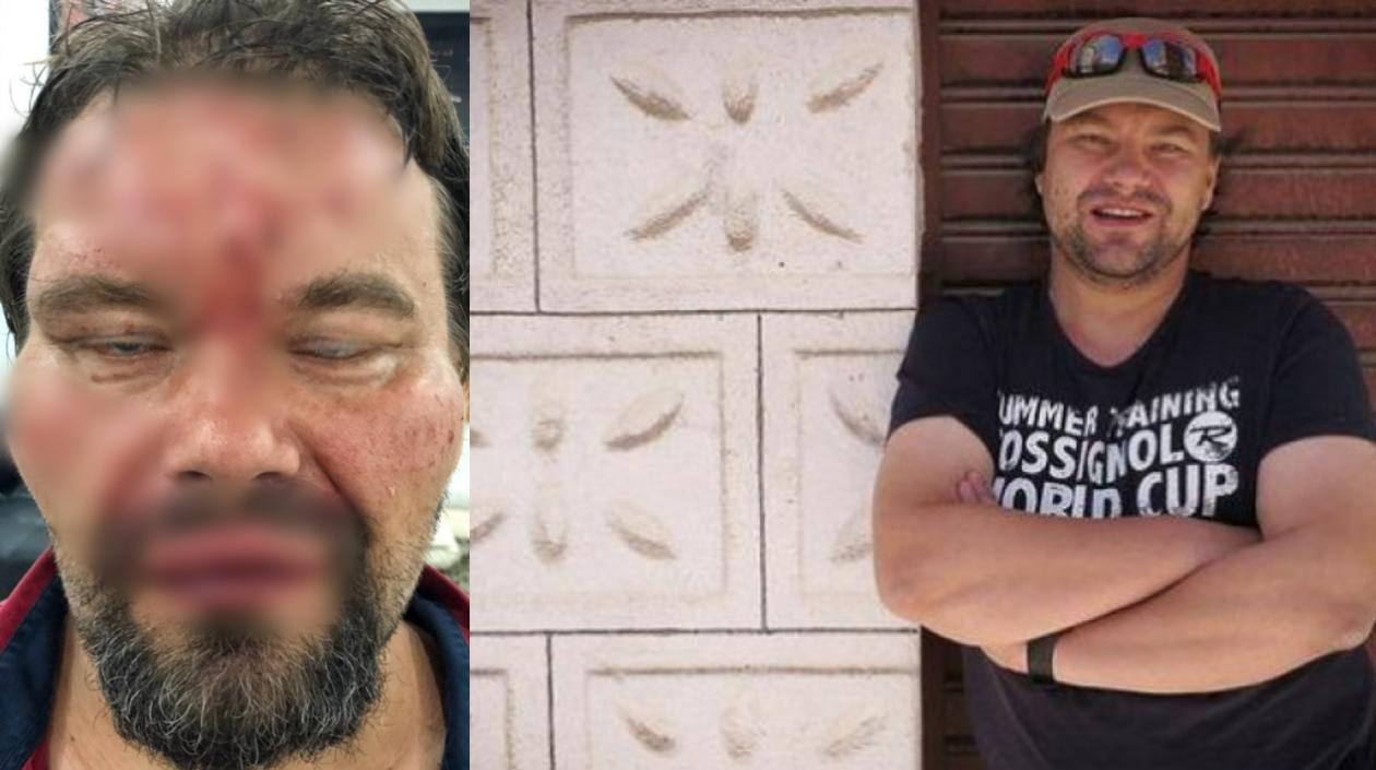 Periodista polaco Tomasz Surdel.