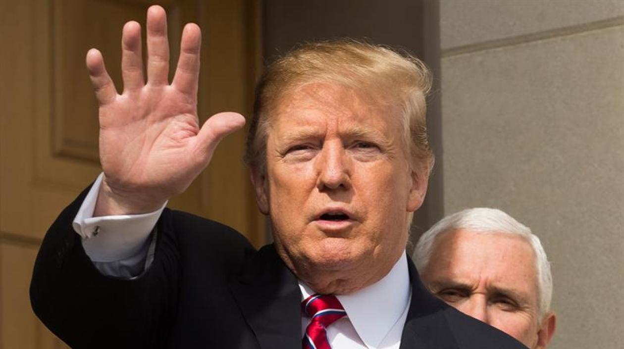 Donald Trump, presidente de Estados Unidos. 