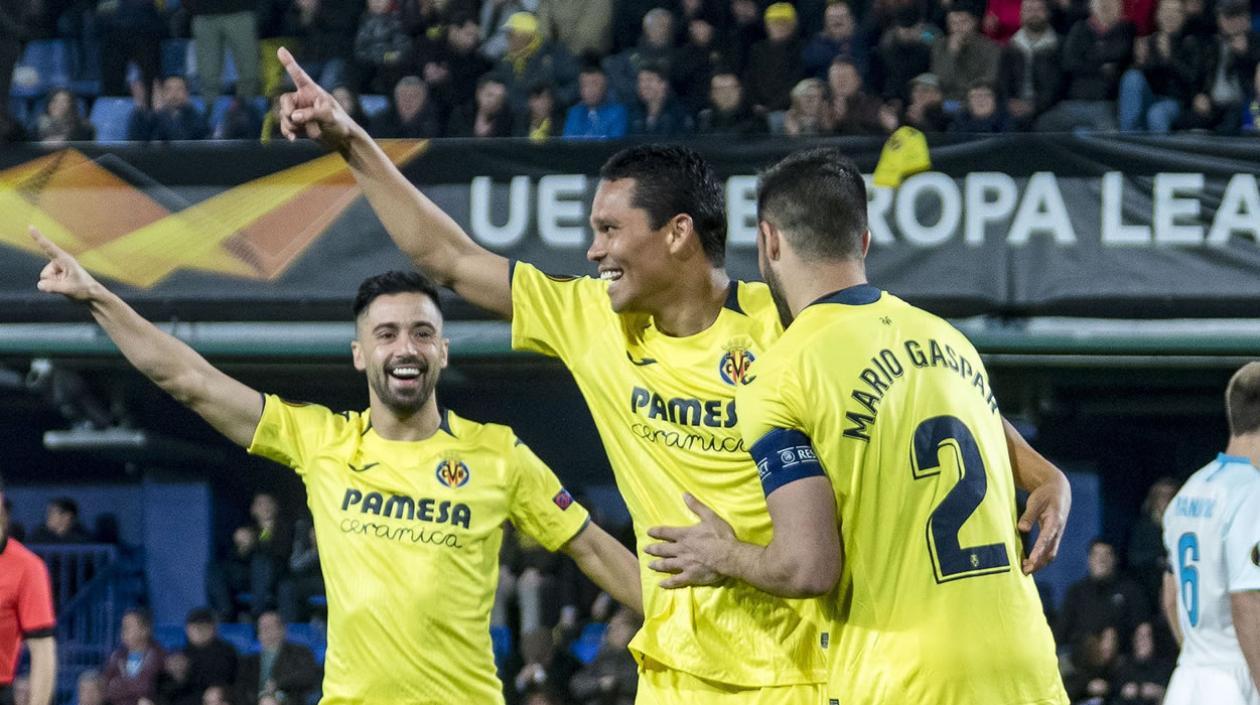 Villarreal derrotó en octavos al Zenit.