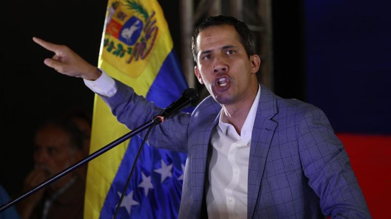 Juan Guaidó, presidente del Parlamento venezolano.