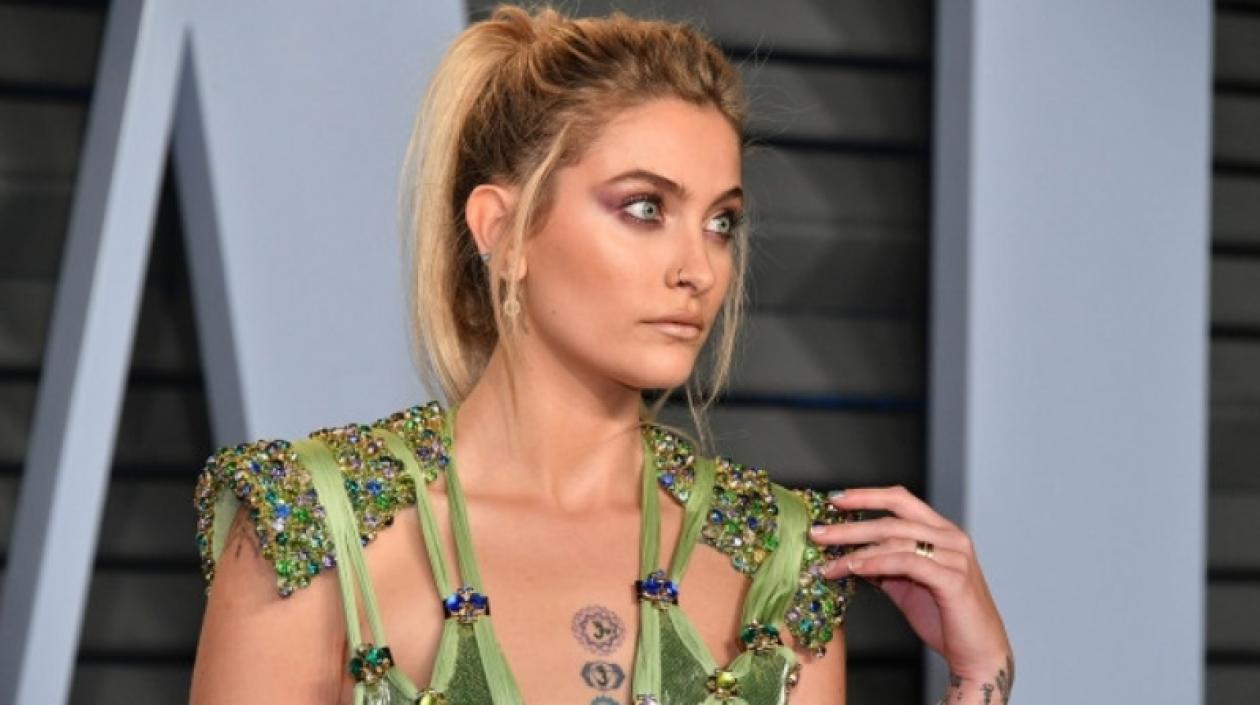 Paris Jackson, hija del fallecido cantante Michael Jackson.