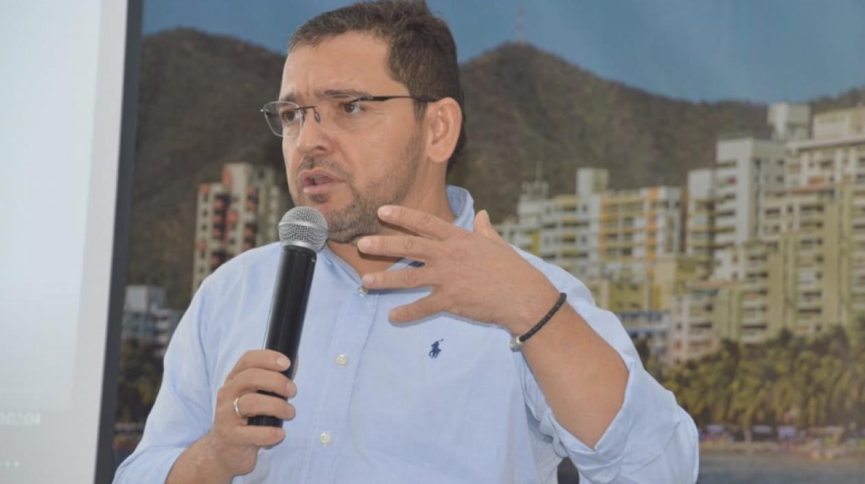 El alcalde de Santa Marta Rafael Martínez