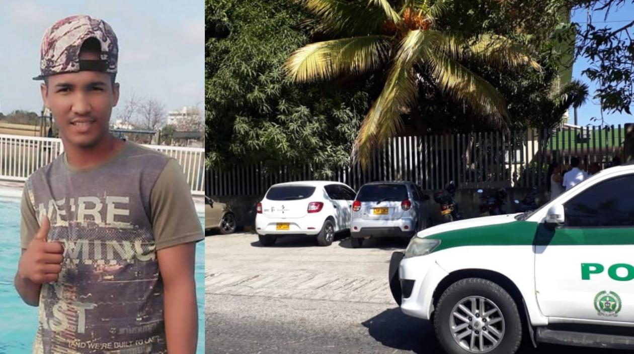 Víctor Meléndez Altamar, joven muerto en el barrio 7 de Abril.