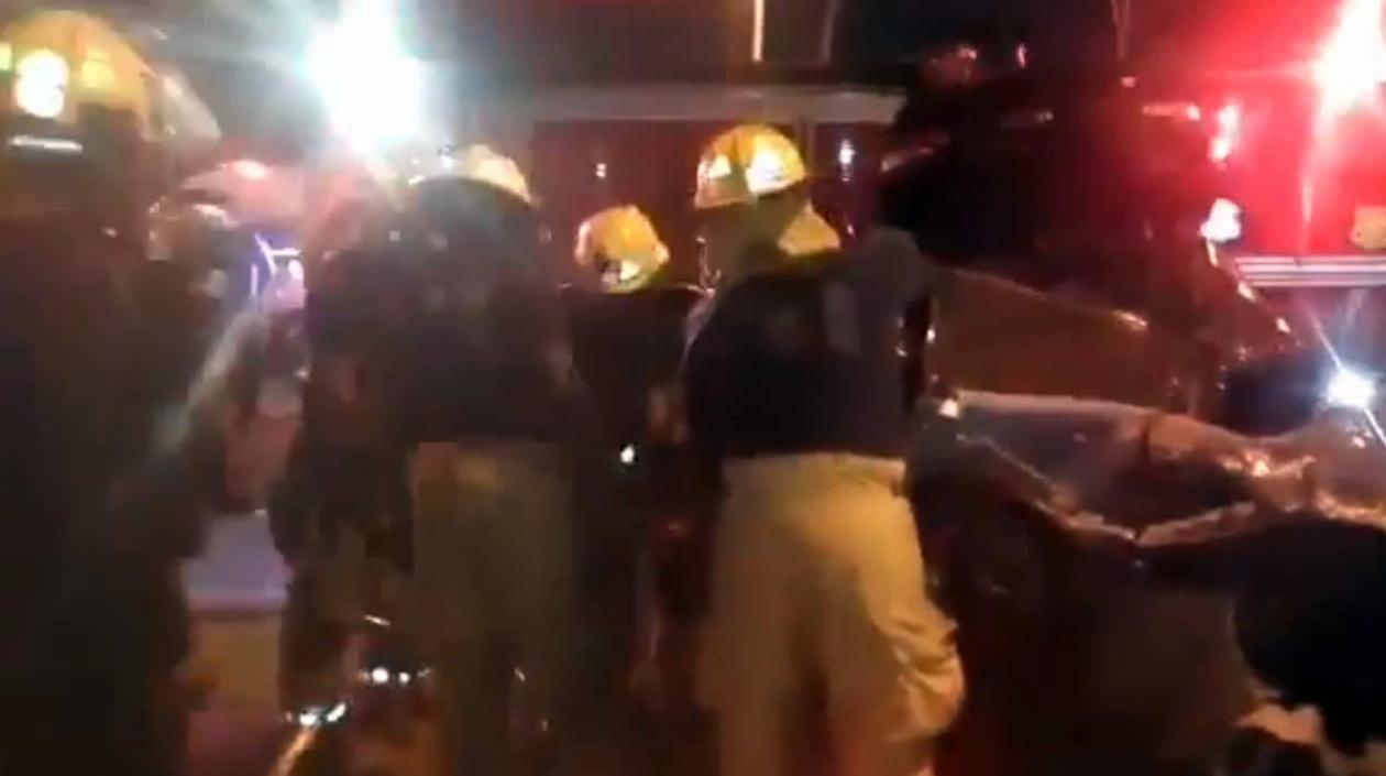 Accidente en La Circunvalar