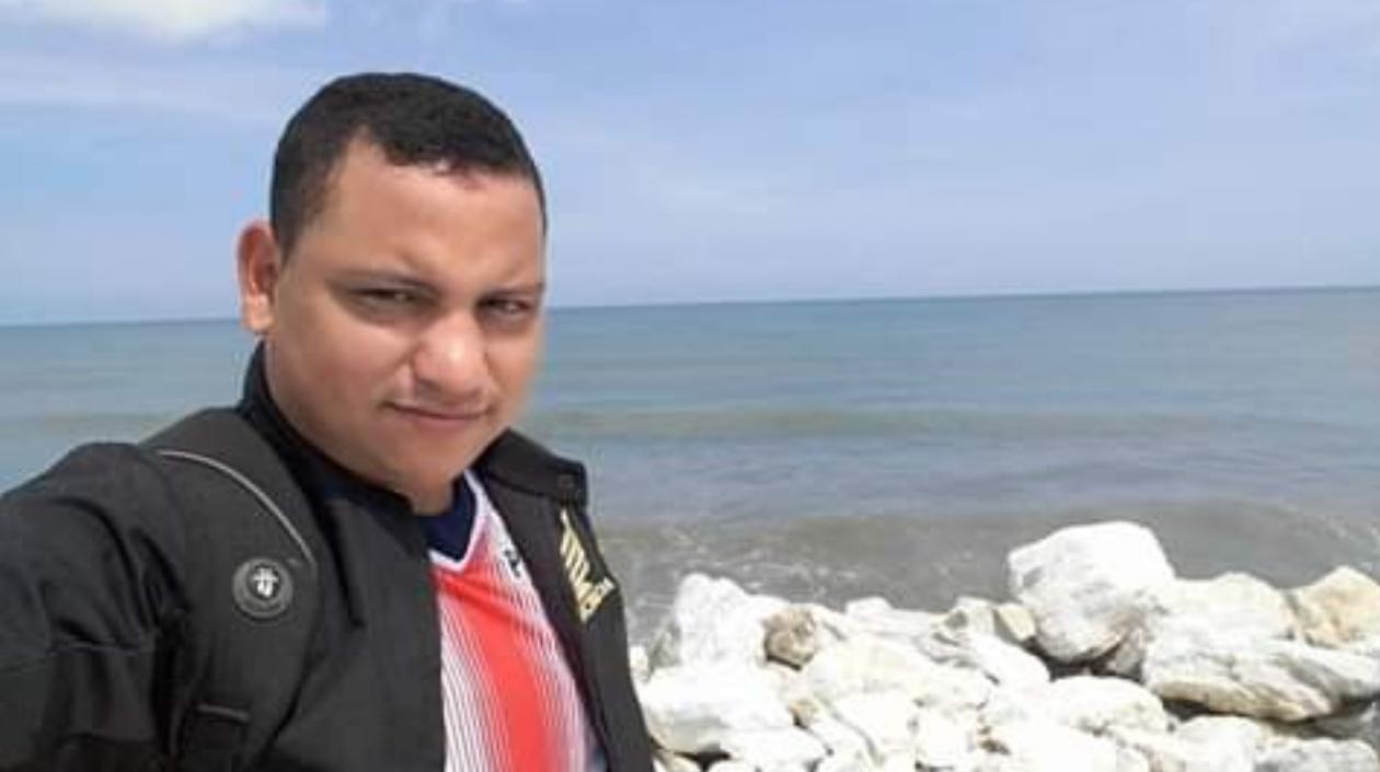 Darwin Manotas Barraza, una de las víctimas del accidente.