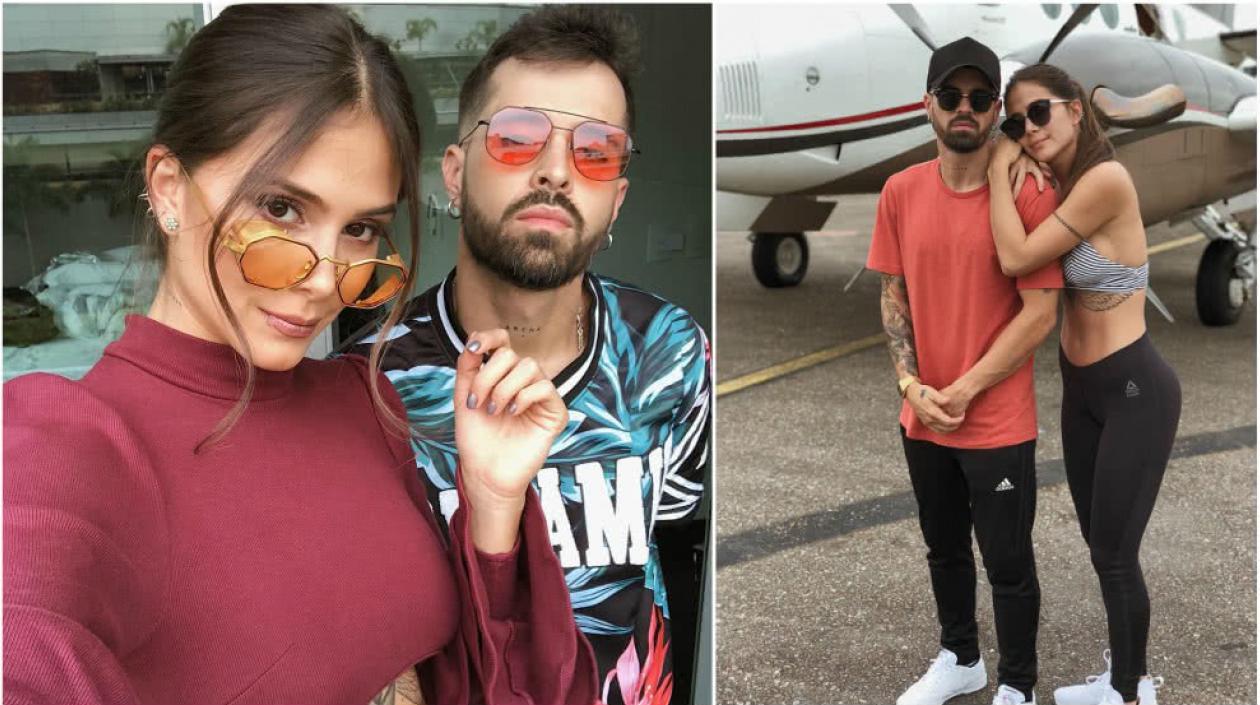 Los colombianos Greeicy Rendón y Mike Bahía