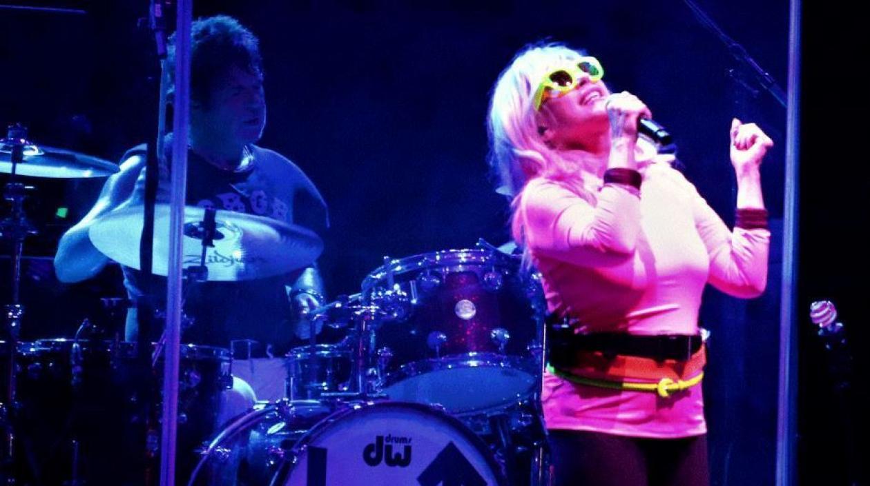 La cantante estadounidense de rock Blondie.