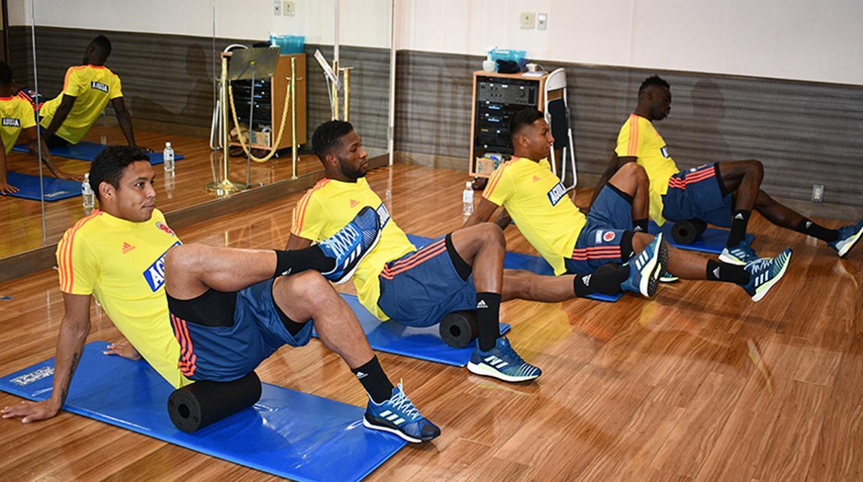Once jugadores de la selección Colombia ya están en Japón.