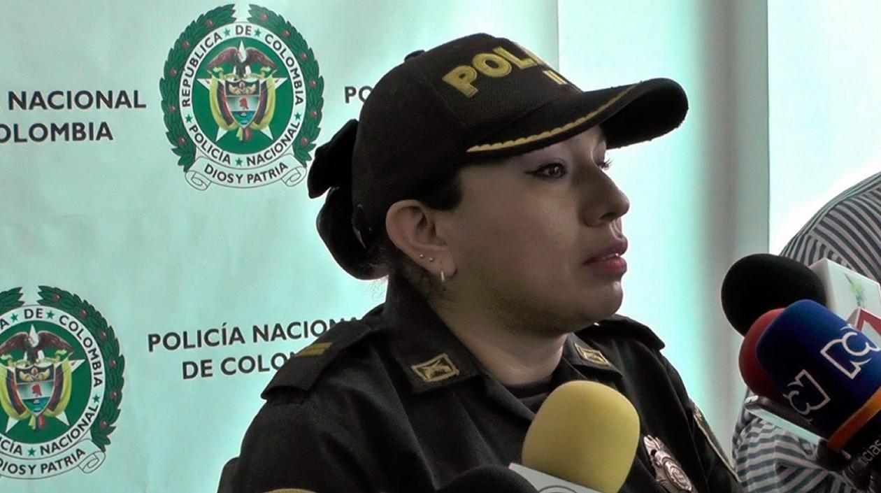 Teniente Yeimi Vargas, Jefe de Policía de Infancia y Adolescencia.