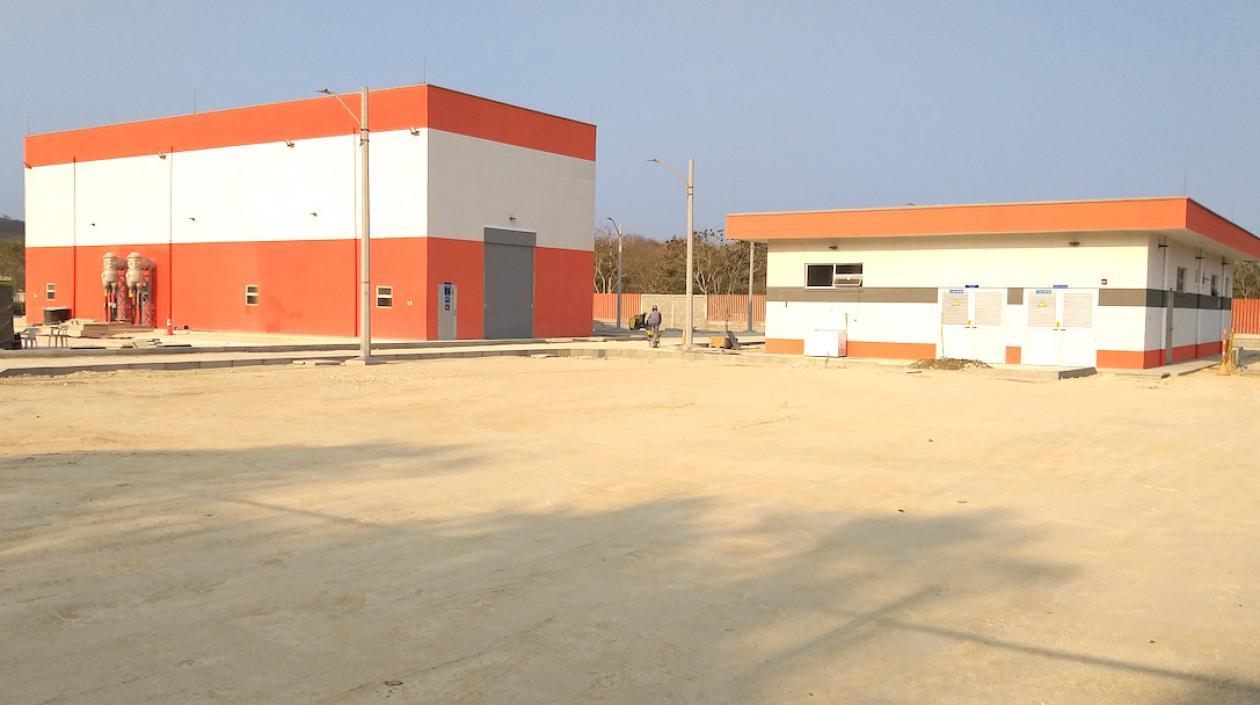 La nueva subestación Norte, en el jurisdicción del municipio de Puerto Colombia.