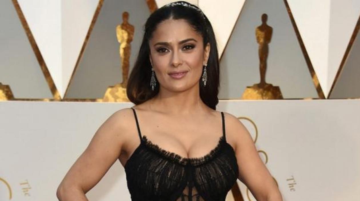 La actriz mexicana Salma Hayek.