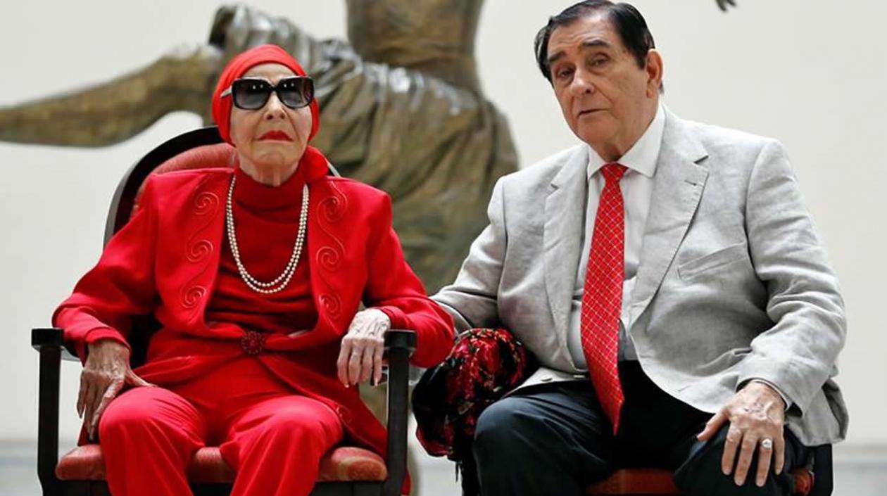  Alicia Alonso y su esposo Pedro Simón