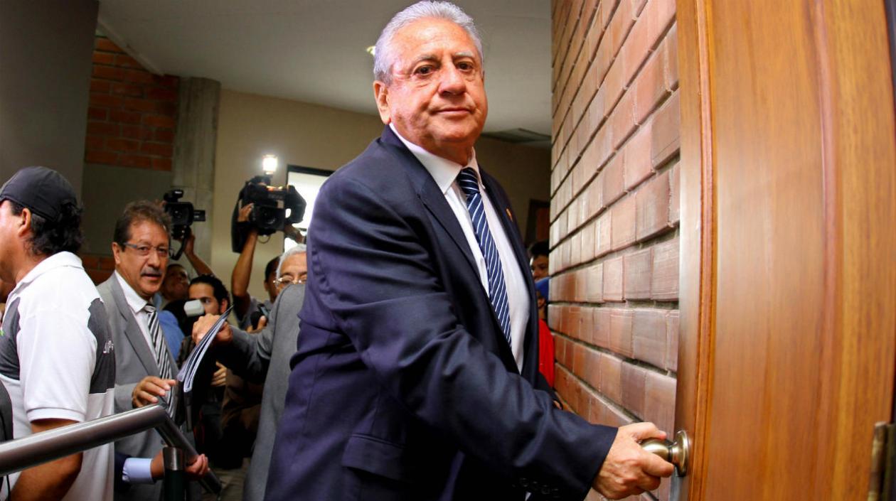 Luis Chiriboga, expresidente de la Federación Ecuatoriana de Fútbol. 
