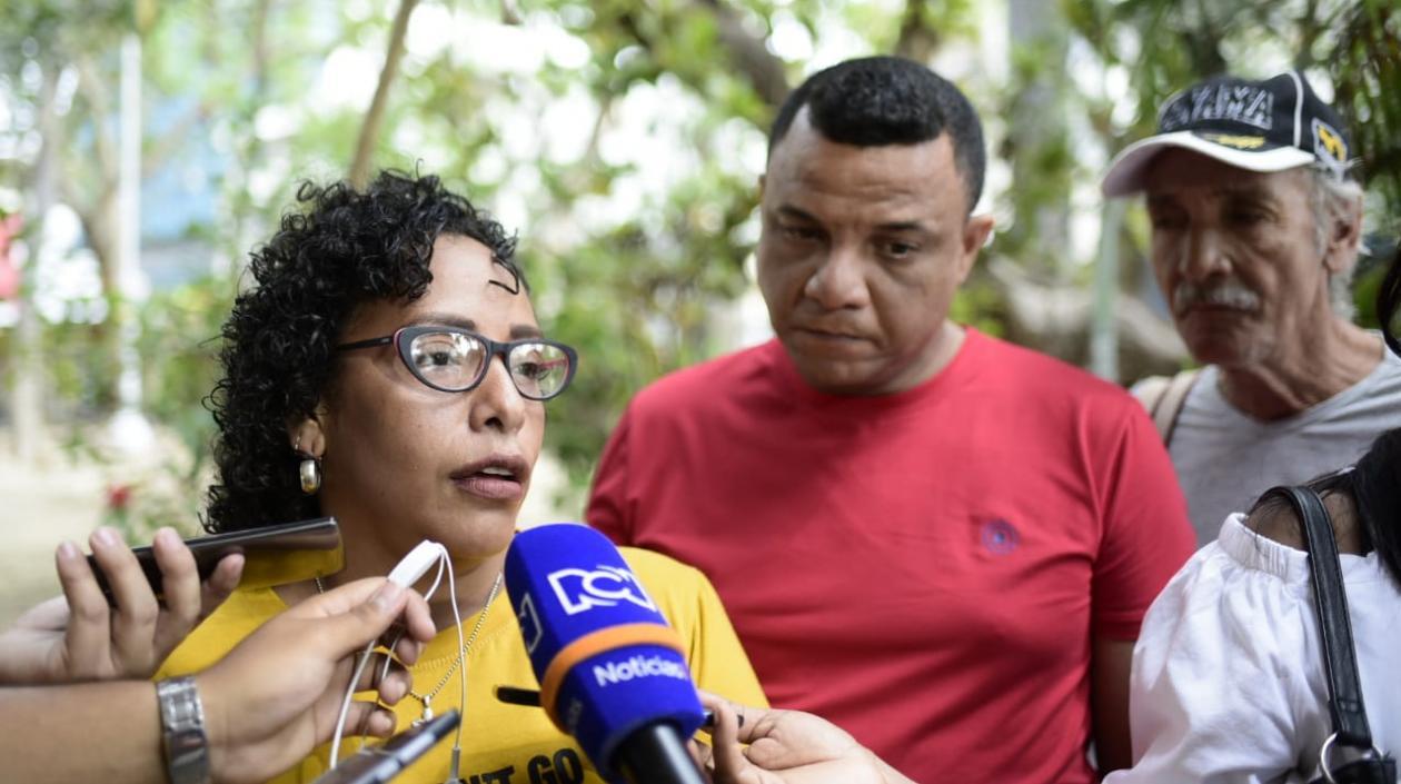 Luz Divina Cabarcas, mamá de Gabriela Andrea Romero Cabarcas.