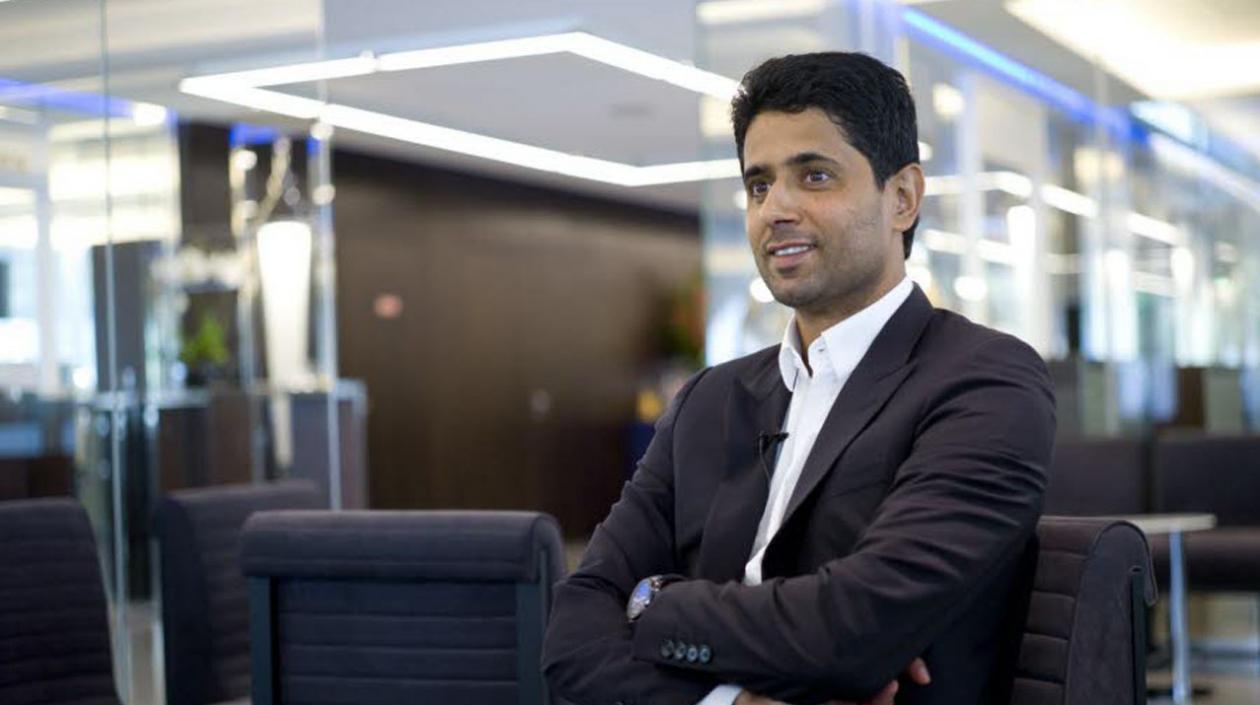 Nasser Al Khelaïfi, presidente del París Saint Germain.