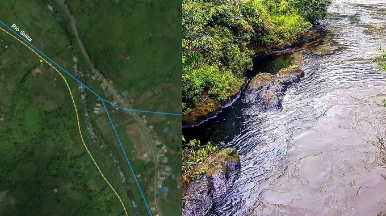 Lugar de la afectación.