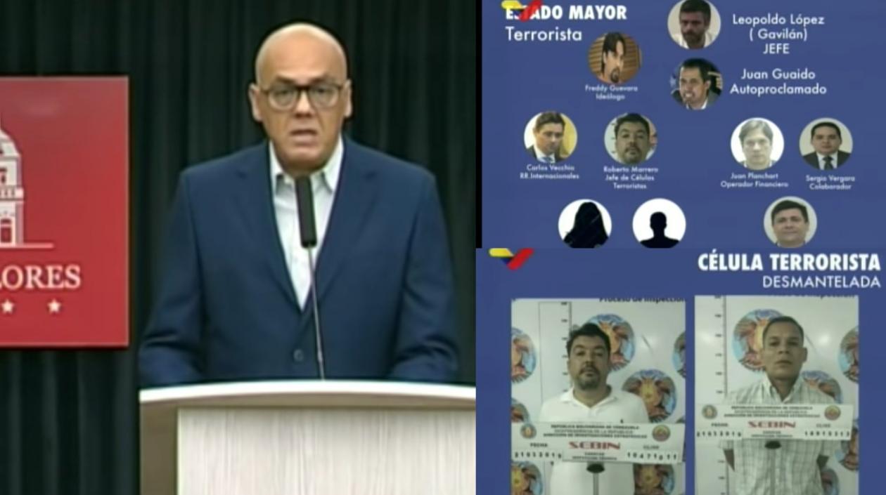 Jorge Rodríguez, ministro de información venezolano.