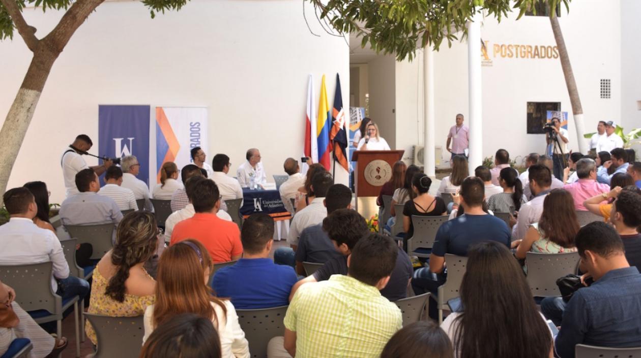 Acto de inauguración.