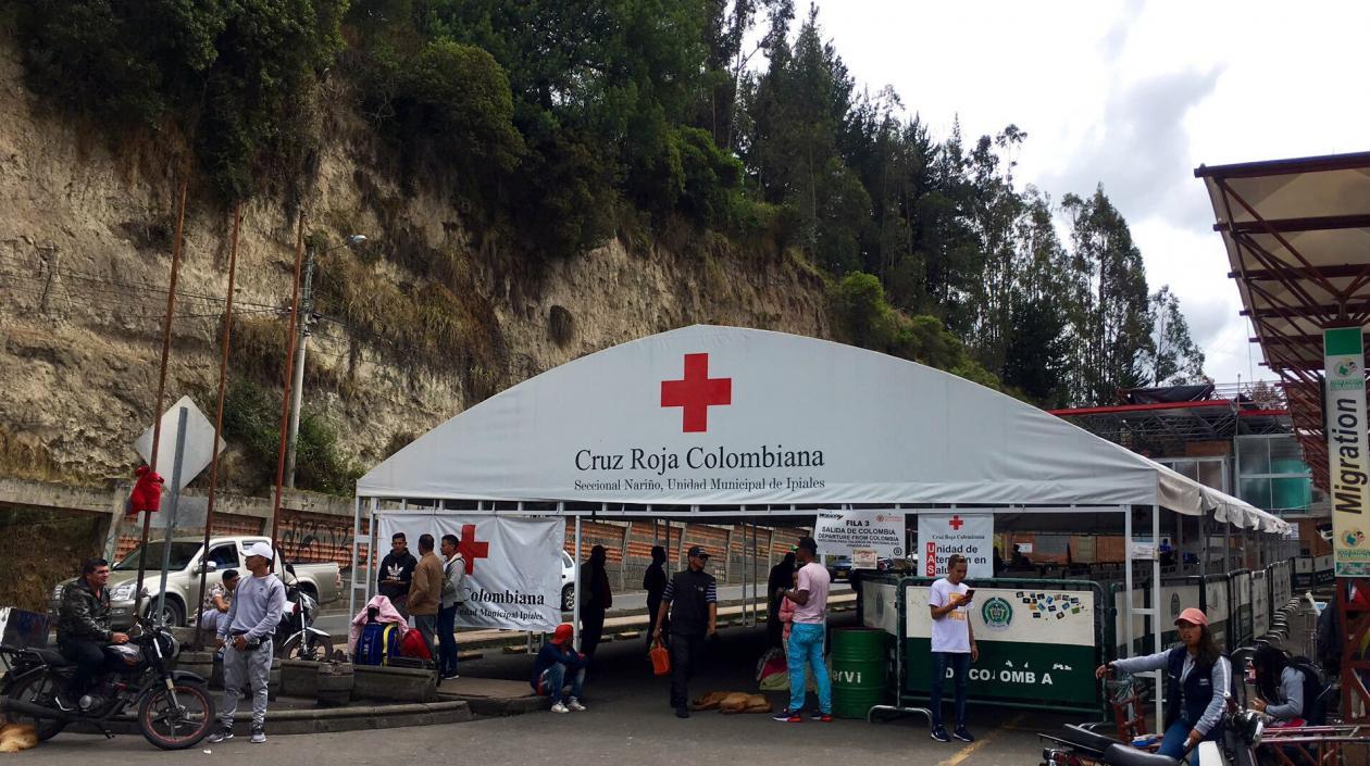 En la atención participó la Cruz Roja.