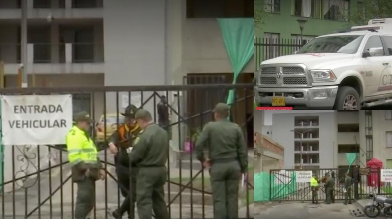 Lugar de los hechos en Bogotá.