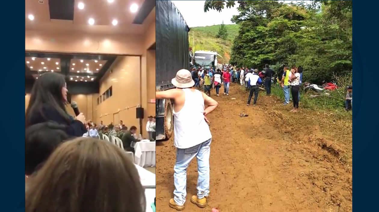 Las pérdidas llegan a 26 mil millones de pesos solo en 5 renglones productivos" Isabela Victoria Rojas , Directora Ejecutiva de la SAG-Cauca, frente a la situación actual por bloqueó de la vía Panamericana