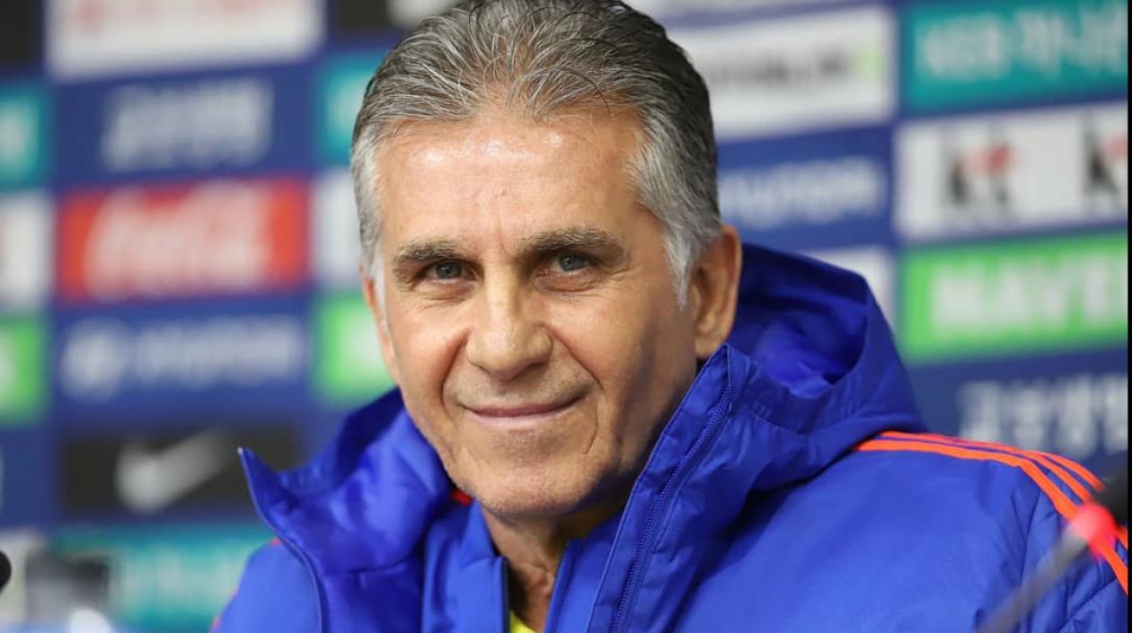 Carlos Queiroz, técnico portugués, de la Selección Colombia. 