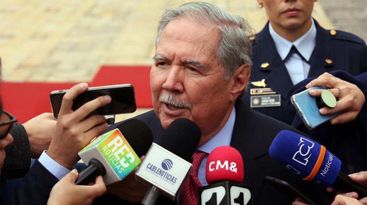 El ministro de Defensa, Guillermo Botero