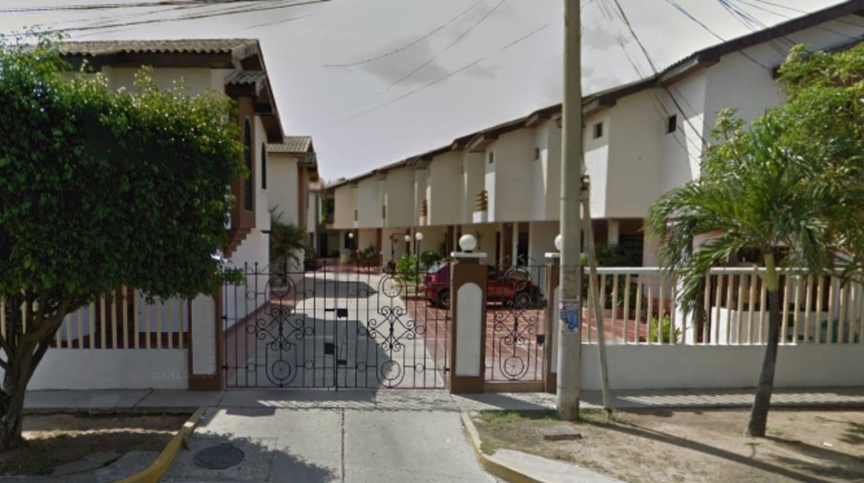 El hecho ocurrió al interior de este conjunto residencial del barrio Paraíso.
