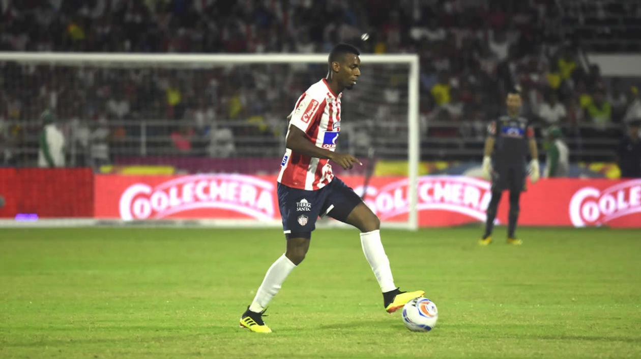 Deivy Balanta, jugador de Junior. 