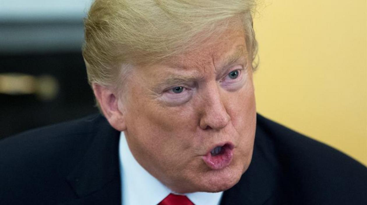 Donald Trump, presidente de Estados Unidos.