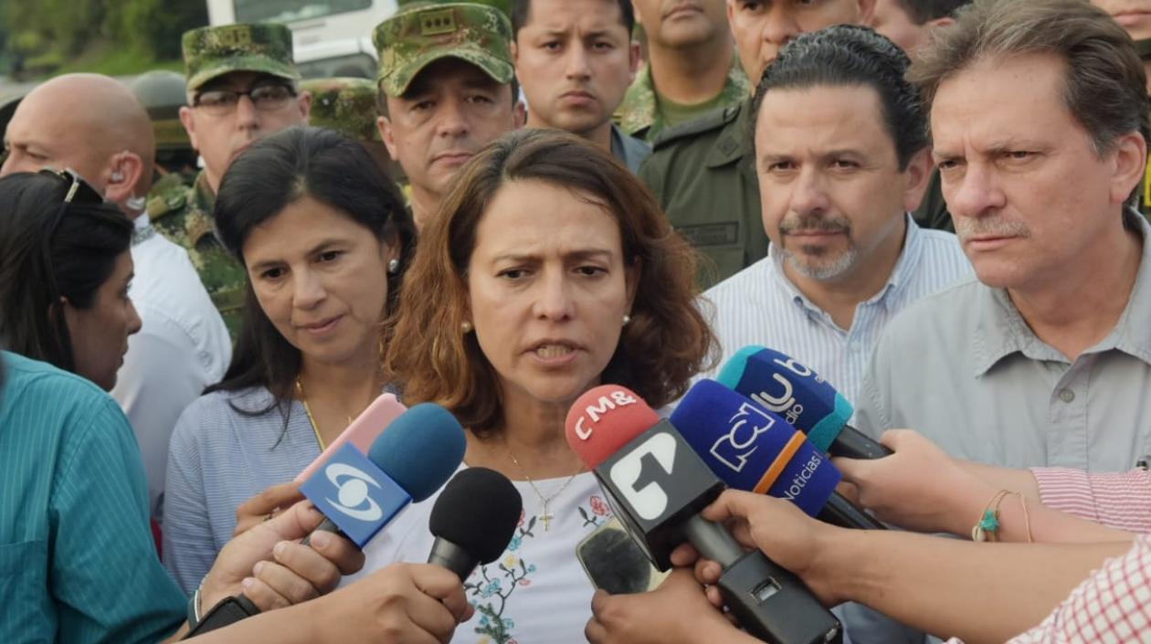 Nancy Patricia Gutiérrez, ministra del Interior