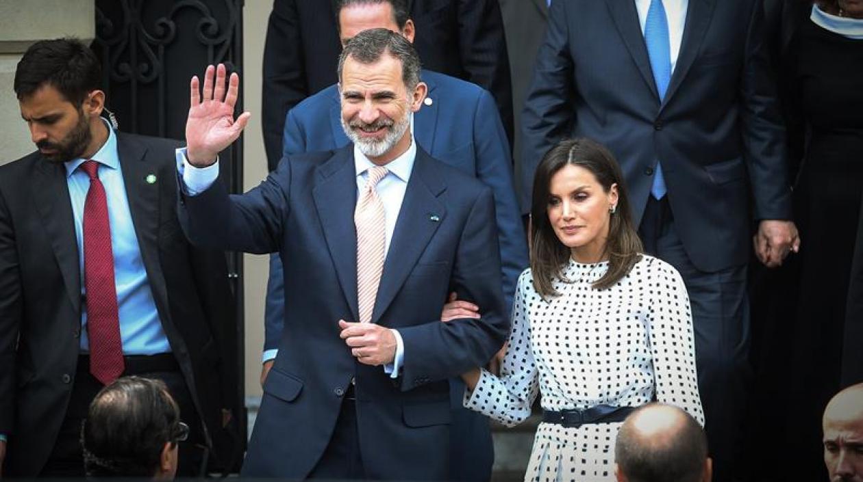 El Rey Felipe VI y doña Letizia.