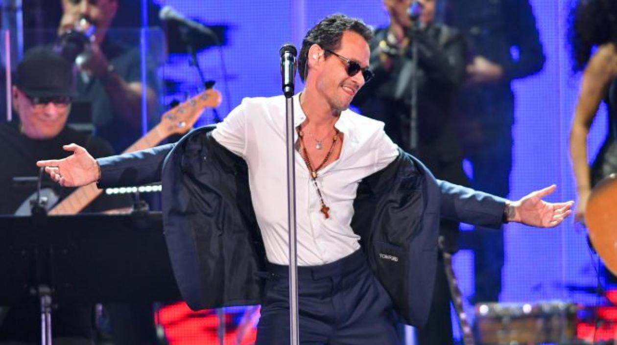 El cantante Marc Anthony.