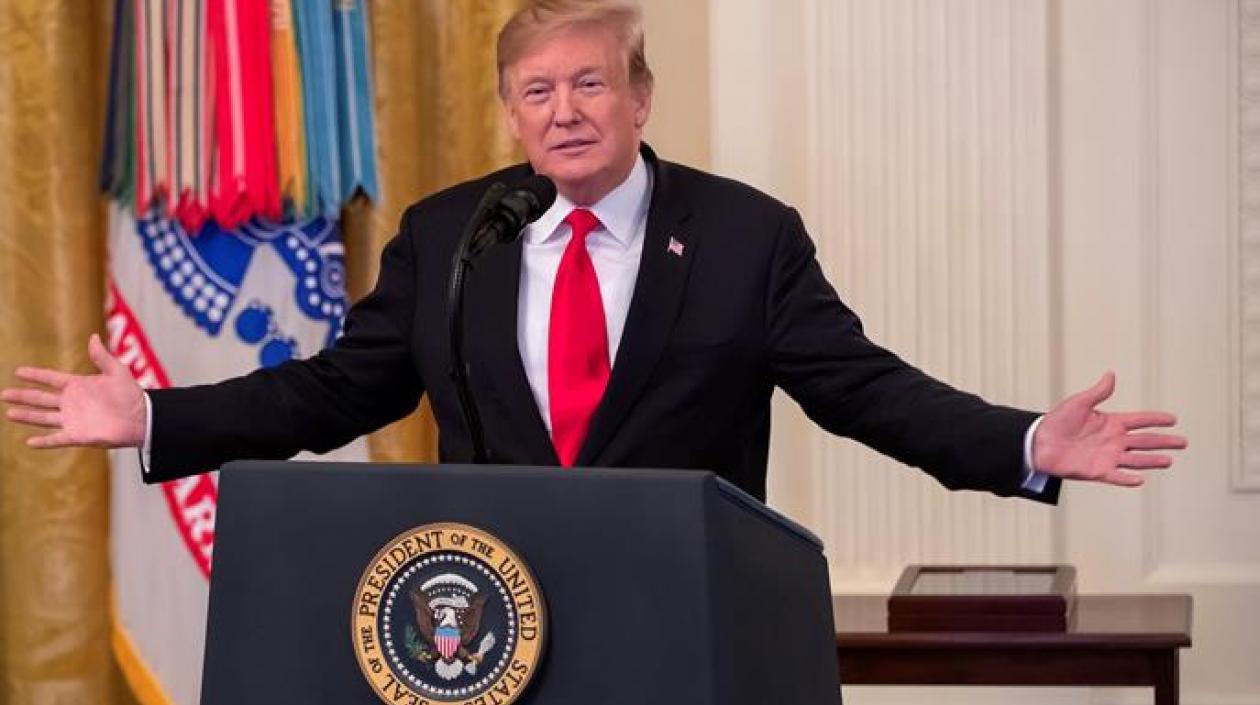 Donald Trump, presidente de Estados Unidos.