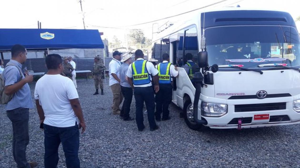 Migración panameña hace constantes controles migratorios.