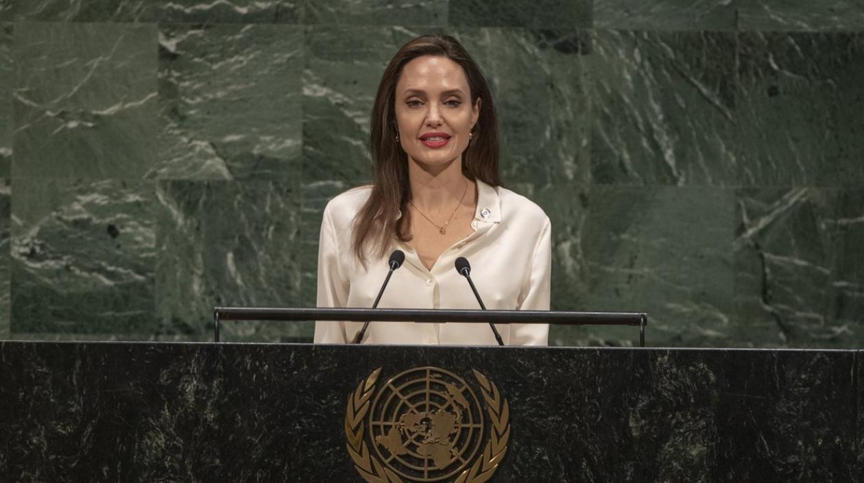 La actriz estadounidense Angelina Jolie.