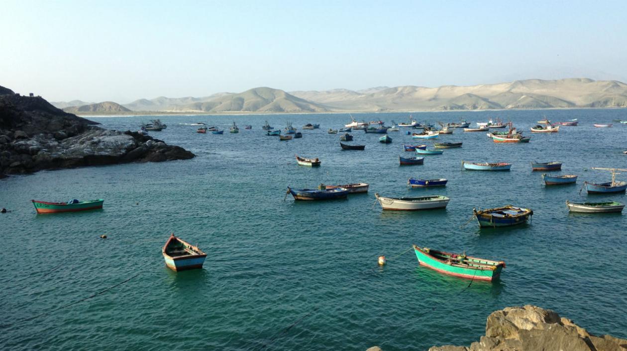 Bahía de Samanco, donde se sintió el temblor. 