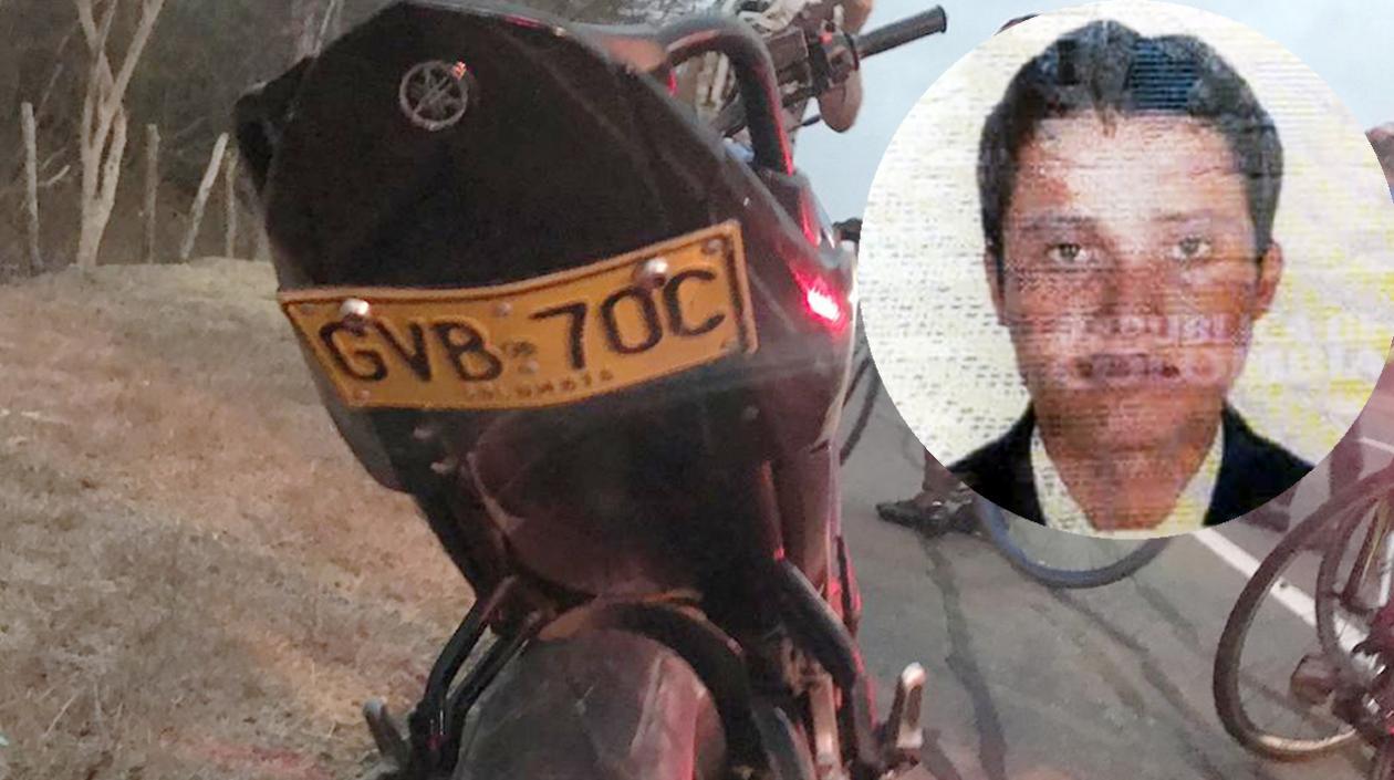 Xavier Enrique Álvarez González murió al estrellarse contra unos ciclistas.