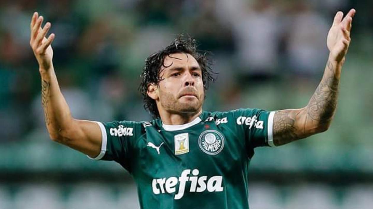 Ricardo Goulart, creativo del Palmeiras. 