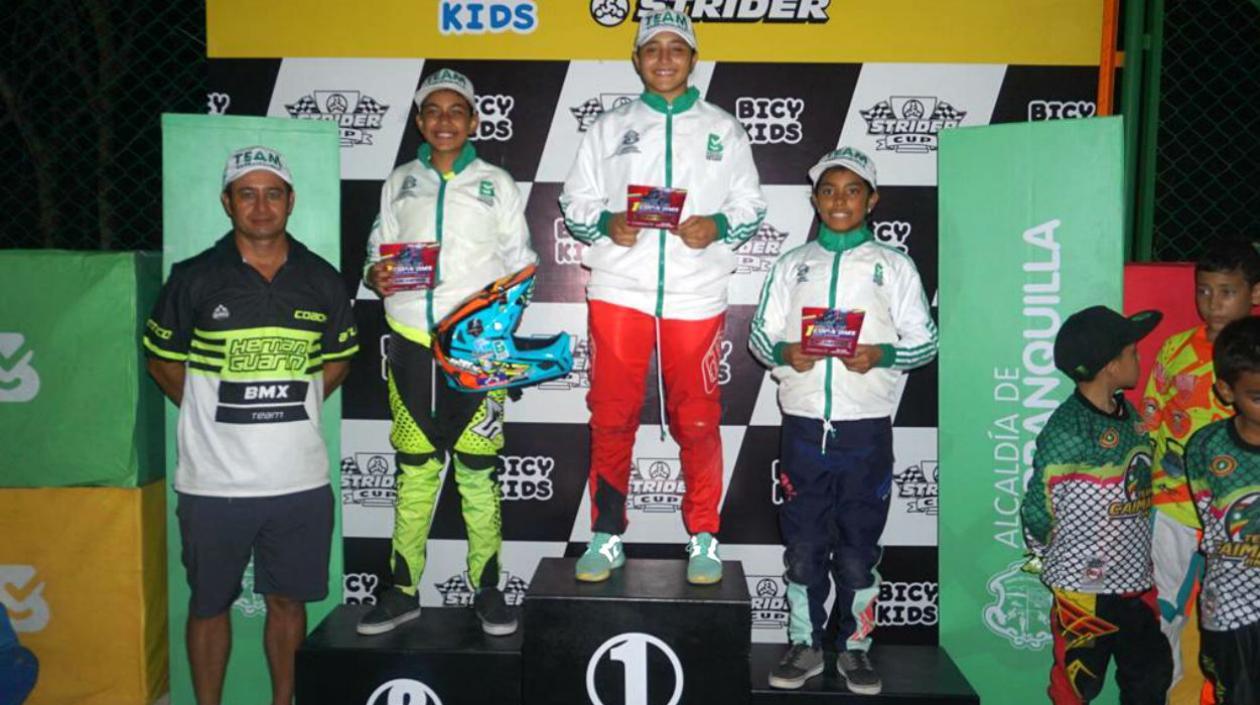 Integrantes del Team Barranquilla. 