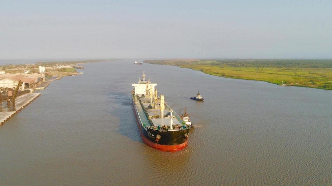 La más reciente batimetría mostró cambios en las condiciones del canal.