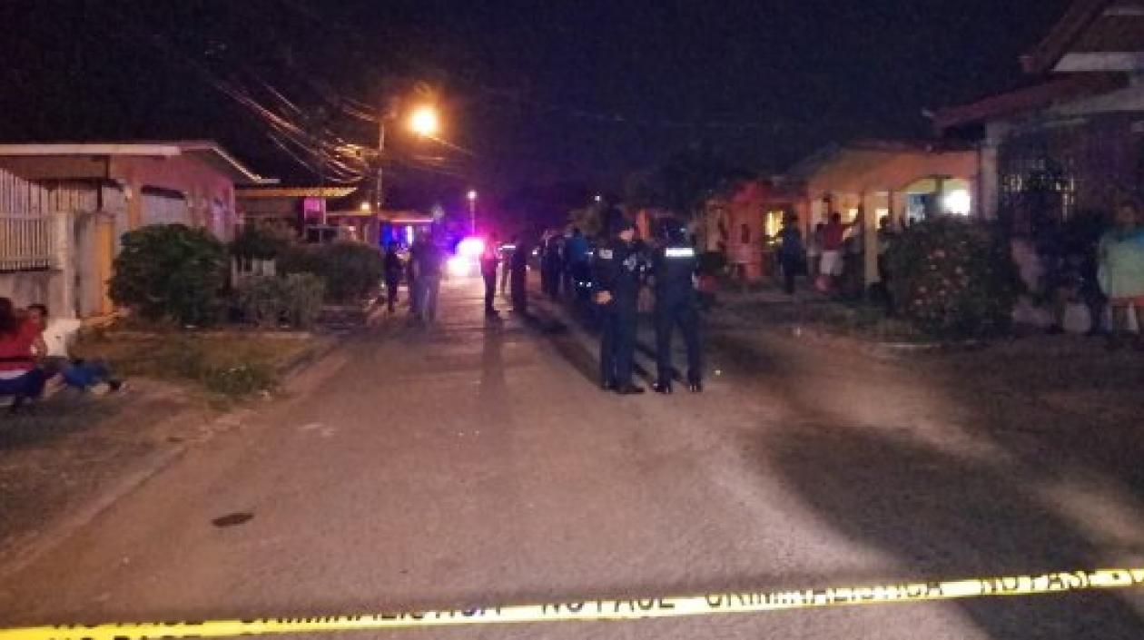 Lugar de los hechos en El Tecal, Panamá.