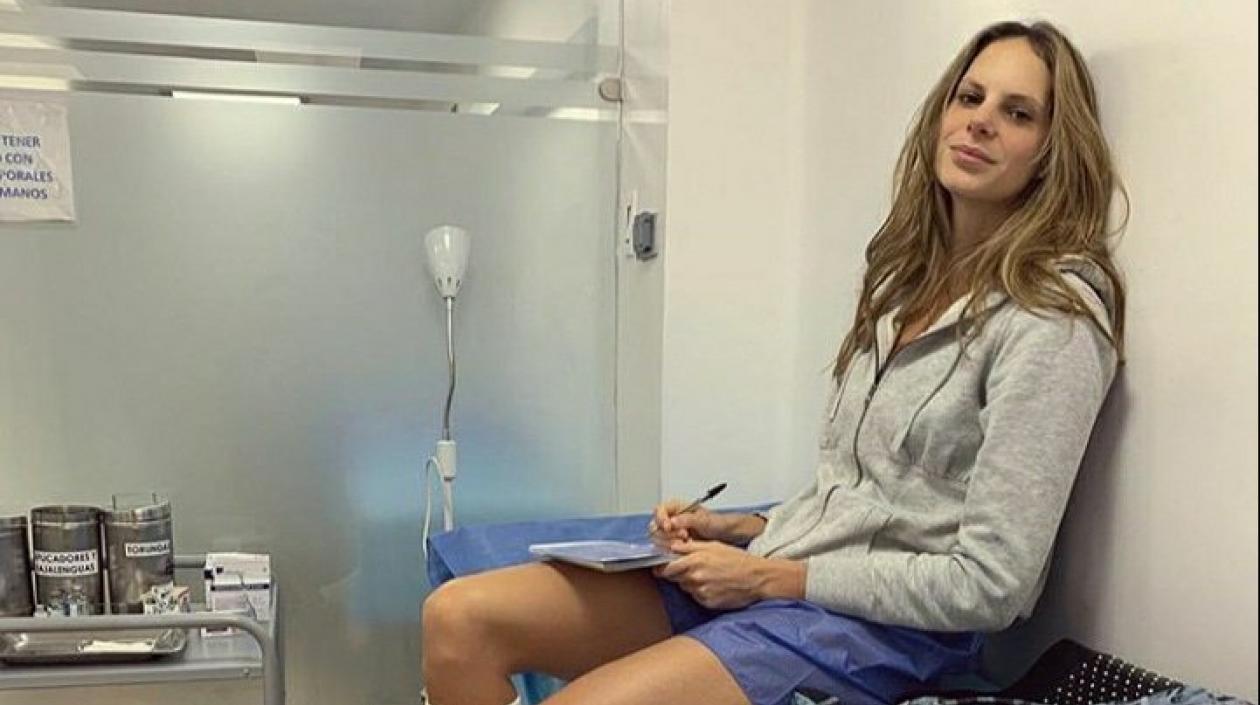 La modelo y presentadora Julieta Piñeres.