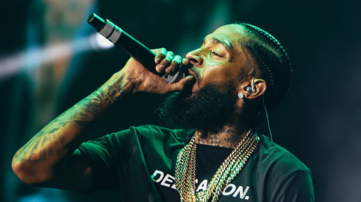 El rapero estadounidense Nipsey Hussle.