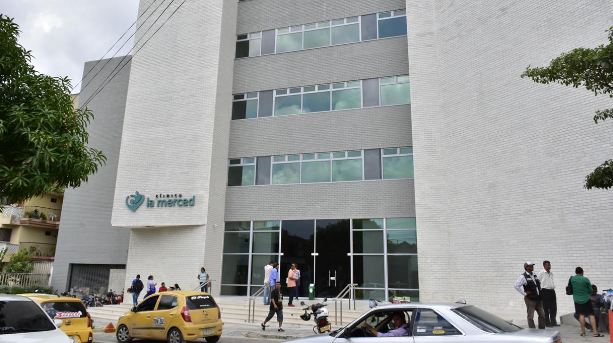 Madre e hija se encuentran internadas en la Clínica La Merced.