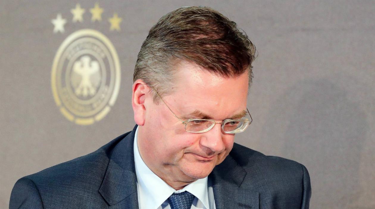 Reinhard Grindel, ex presidente de la Federación Alemana de Fútbol. 
